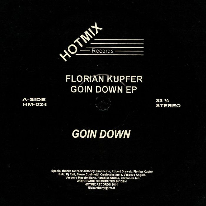 KUPFER, Florian - Goin Down EP