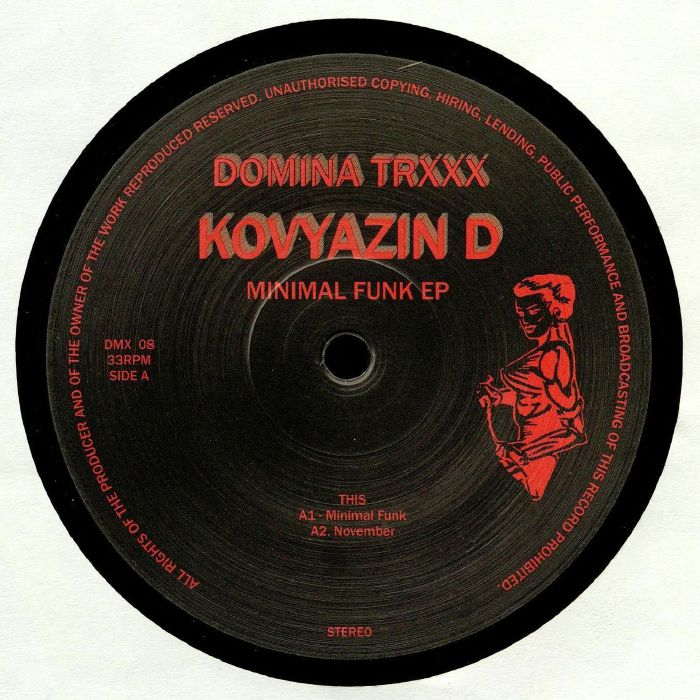 KOVYAZIN D - Minimal Funk EP