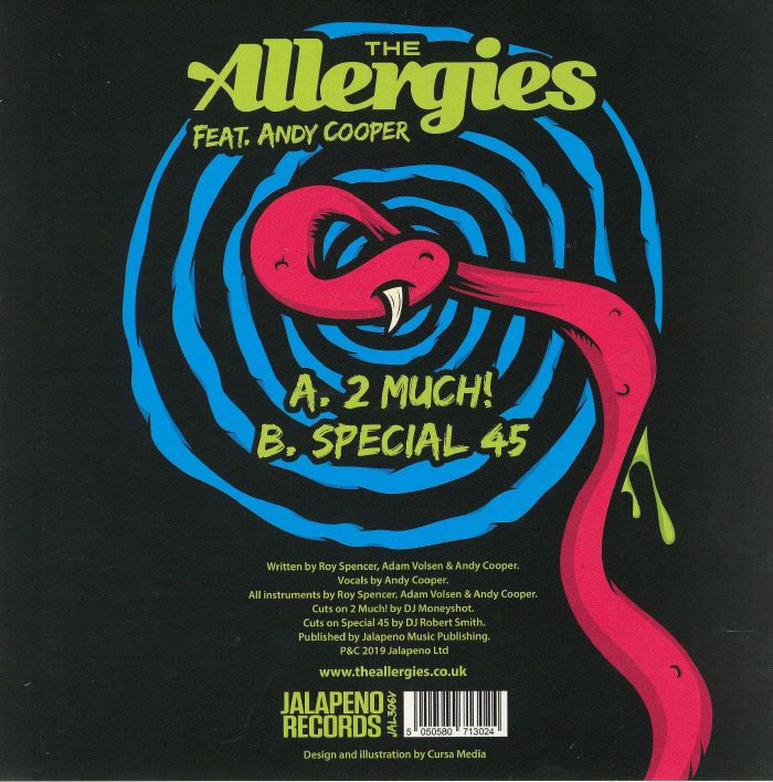 ALLERGIES, The feat ANDY COOPER - 2 Much!