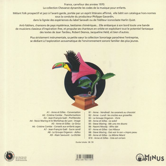 VARIOUS - Chevance: Outremusique Pour Enfants 1974-1985