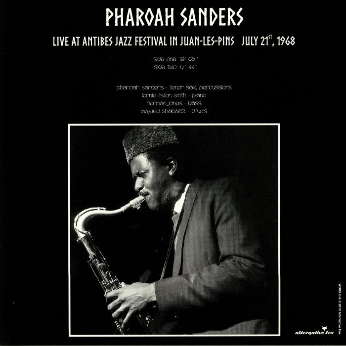 Pharoah SANDERS - Live At Antibes Jazz Festival Juan Les Pins July 21st ...