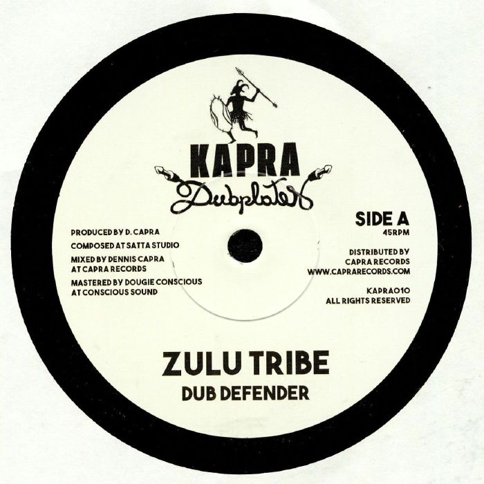 DUB DEFENDER/DENNIS CAPRA - Zulu Tribe