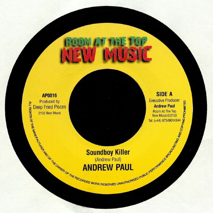 PAUL, Andrew - Soundboy Killer