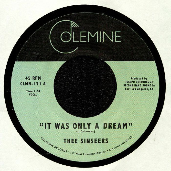 THEE SINSEERS - It Was Only A Dream