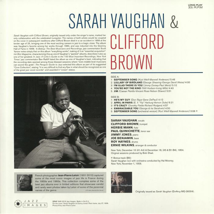 Free Sarah Vaughan Clifford Brown Rar Software