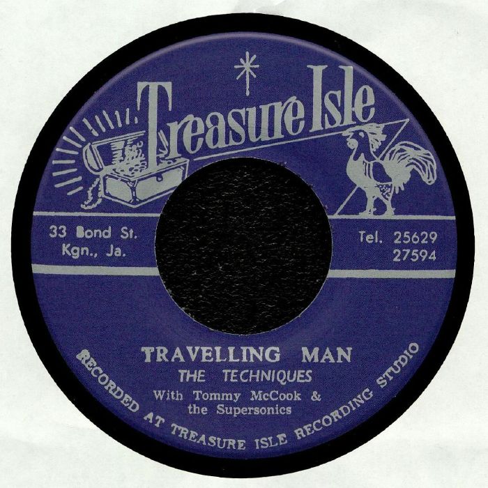 REGGAEレコードTHE TECHNIQUES/ TRAVELLING MAN