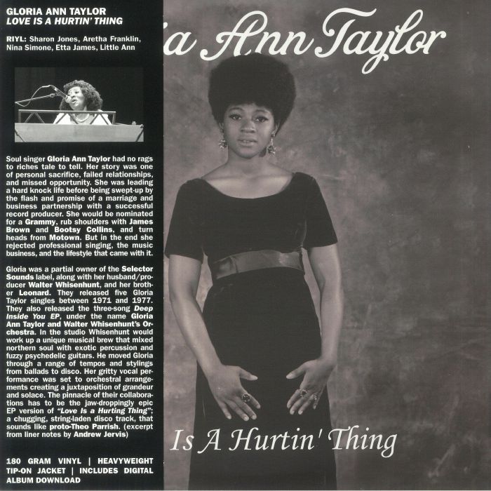 TAYLOR, Gloria Ann - Love Is A Hurtin' Thing (reissue)