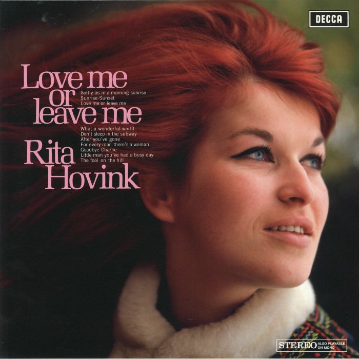 HOVNIK, Rita - Love Me Or Leave Me (reissue)
