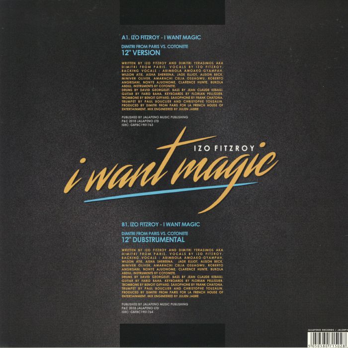 FITZROY, Izo - I Want Magic (Dimitri From Paris vs Cotonete remixes)