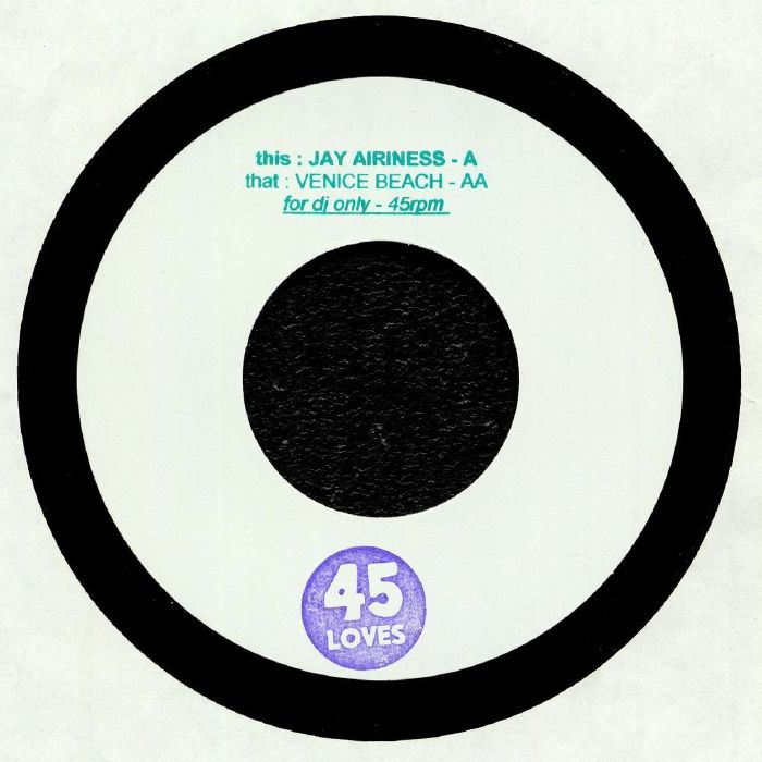 AIRINESS, Jay/VENICE BEACH - Jay Airiness & Venice Beach (reissue)