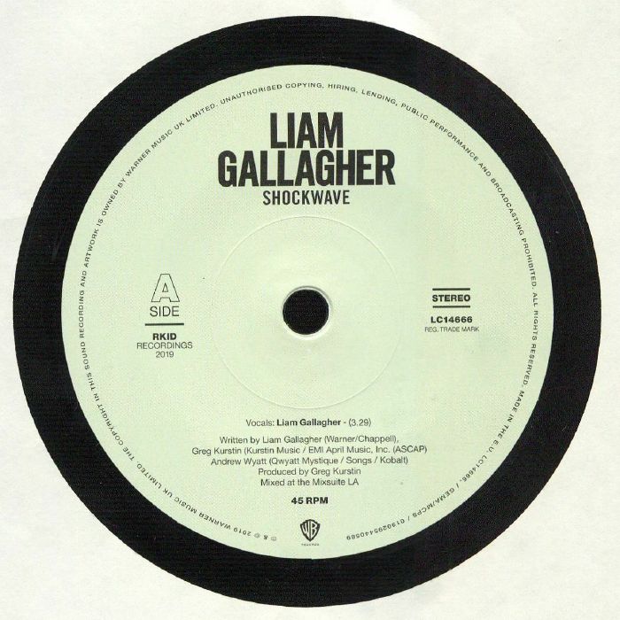 GALLAGHER, Liam - Shockwave