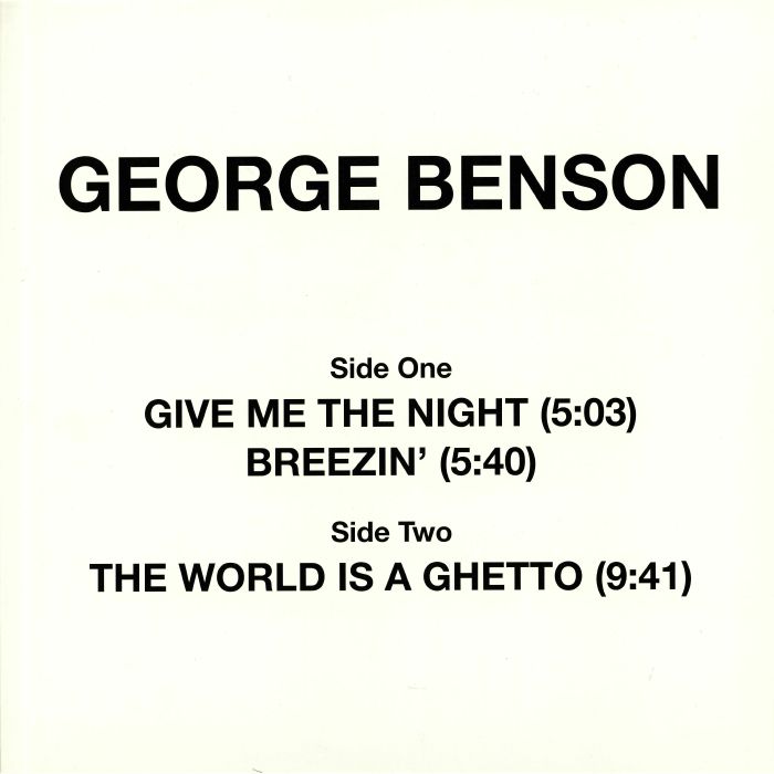 BENSON, George - Give Me The Night (reissue)