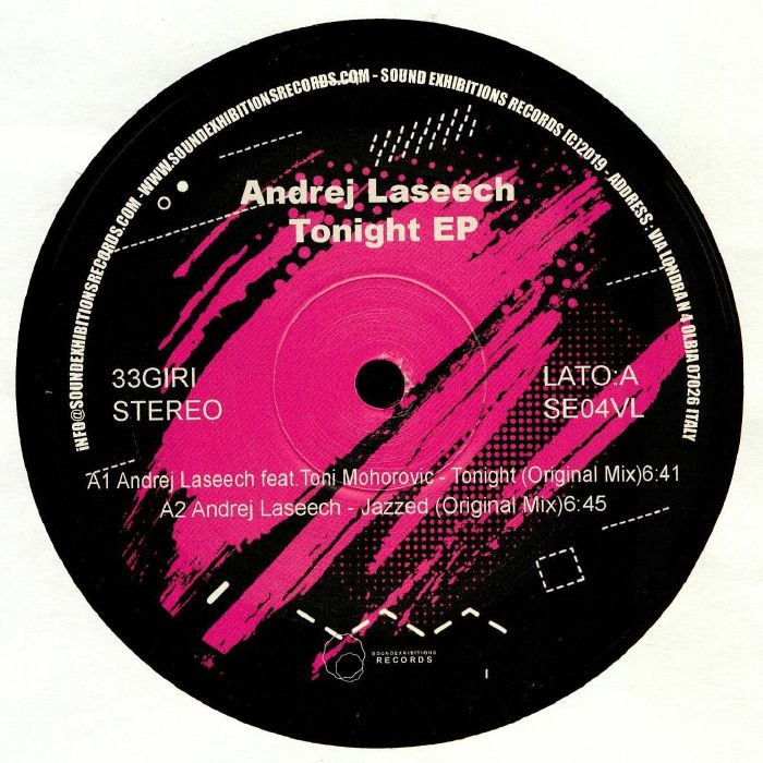 LASEECH, Andrej feat TONI MOHOROVIC - Tonight EP