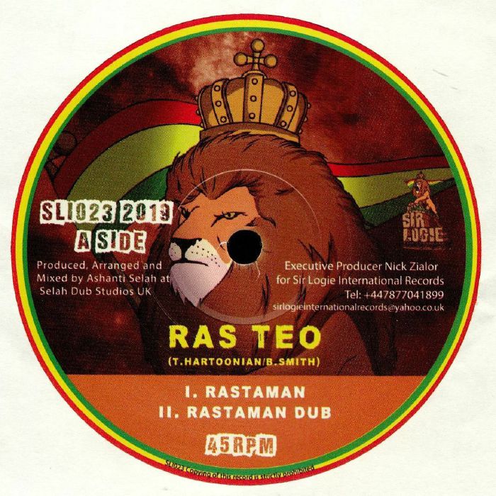 RAS TEO/MANANA HORNS - Rastaman