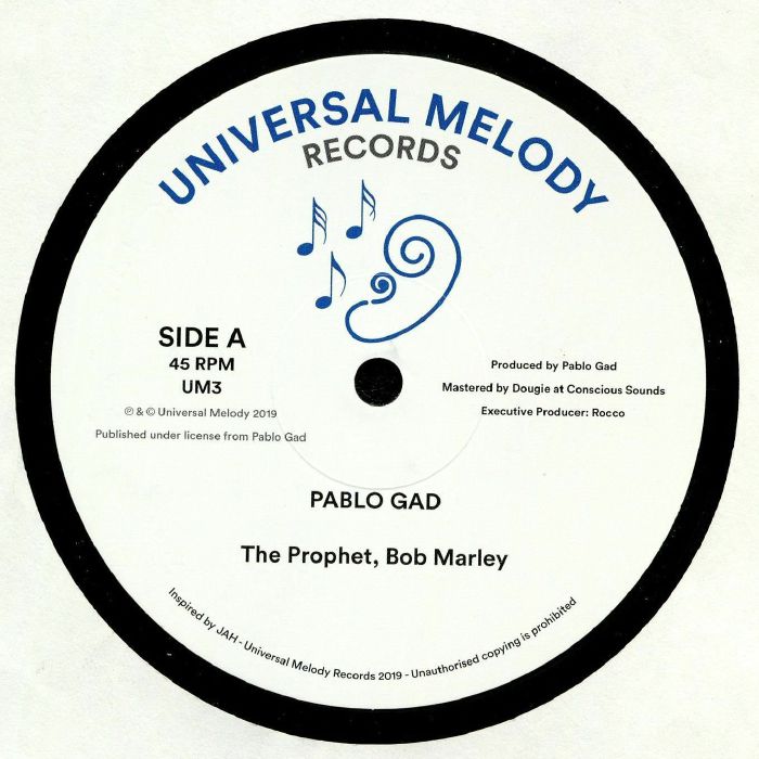 GAD, Pablo - The Prophet Bob Marley