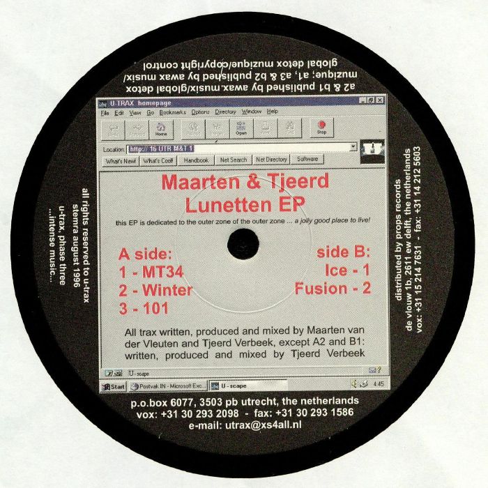 MAARTEN & TJEERD - Lunetten EP