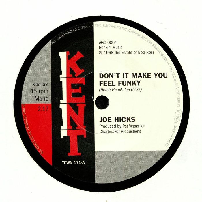HICKS, Joe - Don't It Make You Feel Funky