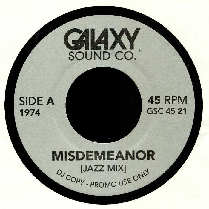 GALAXY SOUND CO - Misdemeanor (Jazz Mix)