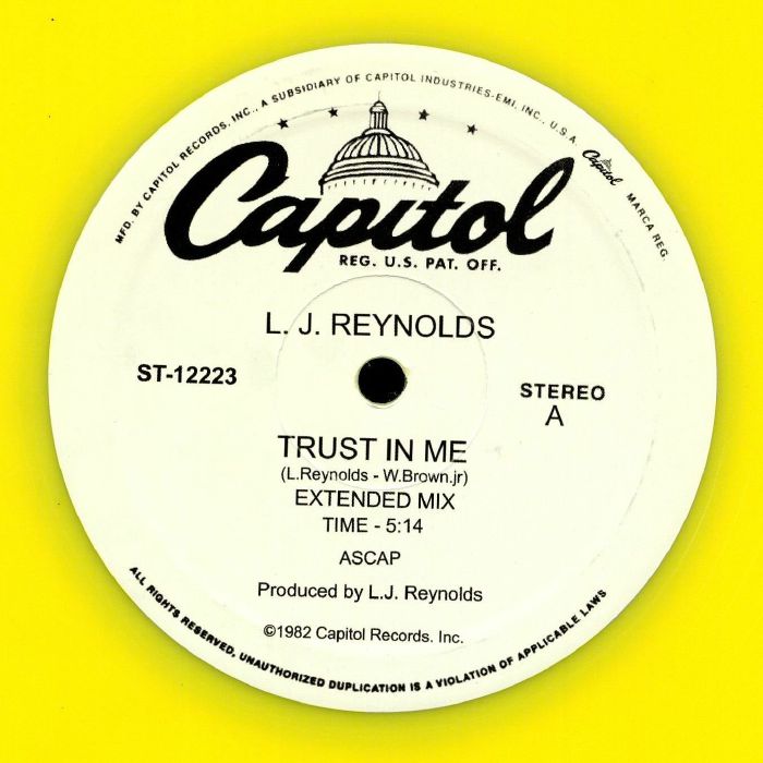 REYNOLDS, LJ/RENE & ANGELA - Trust In Me (reissue)