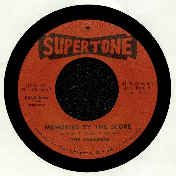 PARAGONS, The - Memories By The Score
