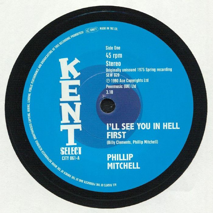MITCHELL, Phillip/RAY GODFREY - I'll See You In Hell First