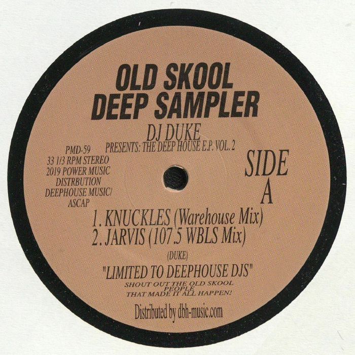 DJ DUKE - Old Skool Deep Sampler: The Deep House EP Vol 2