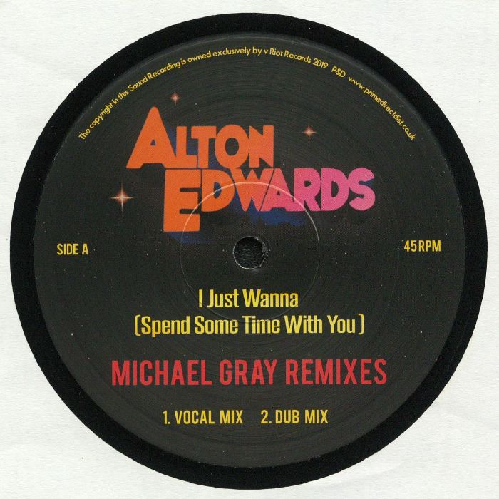 EDWARDS, Alton - I Just Wanna (Spend A Little Time With You)