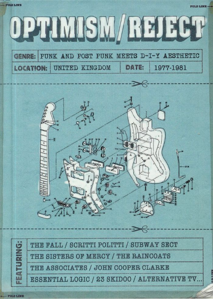 VARIOUS - Optimism/Reject: Punk & Post Punk Meets DIY Aesthetic 1977-1981 (Deluxe Bookpack Edition)