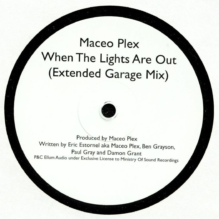 MACEO PLEX - When The Lights Are Out