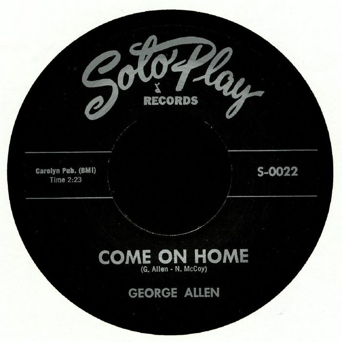 ALLEN, George - Come On Home (reissue)