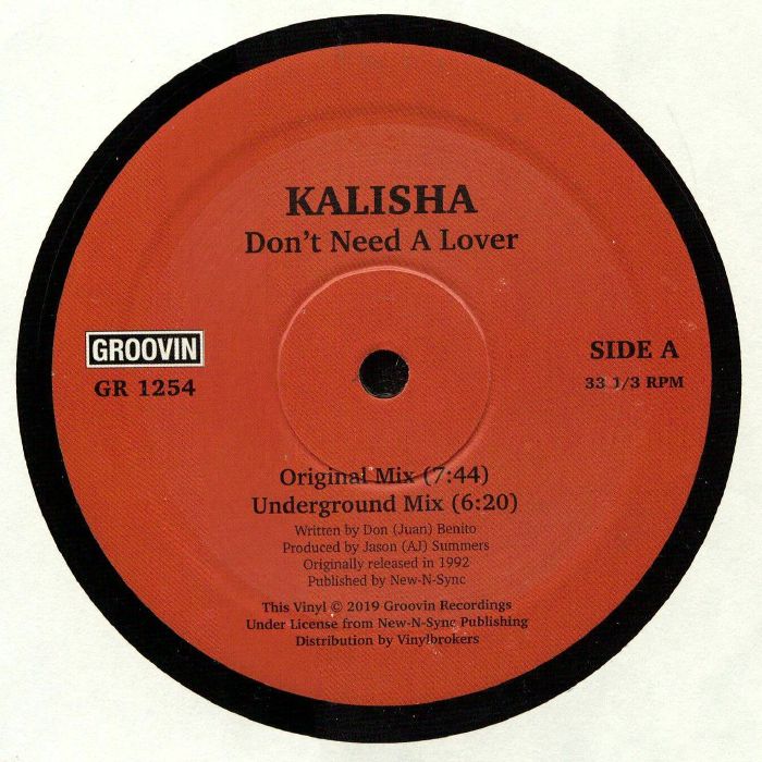 KALISHA - Don't Need A Lover