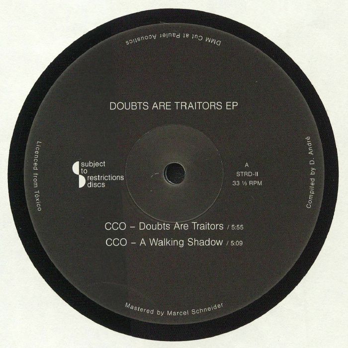 CCO/NARCO MARCO - Doubts Are Traitors EP