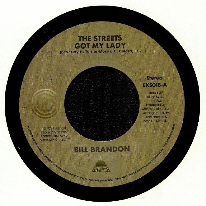 BRANDON, Bill - The Streets Got My Lady