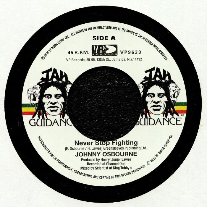 OSBOURNE, Johnny/ROOTS RADICS - Never Stop Fighting