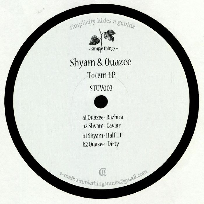 SHYAM/QUAZEE - Totem EP