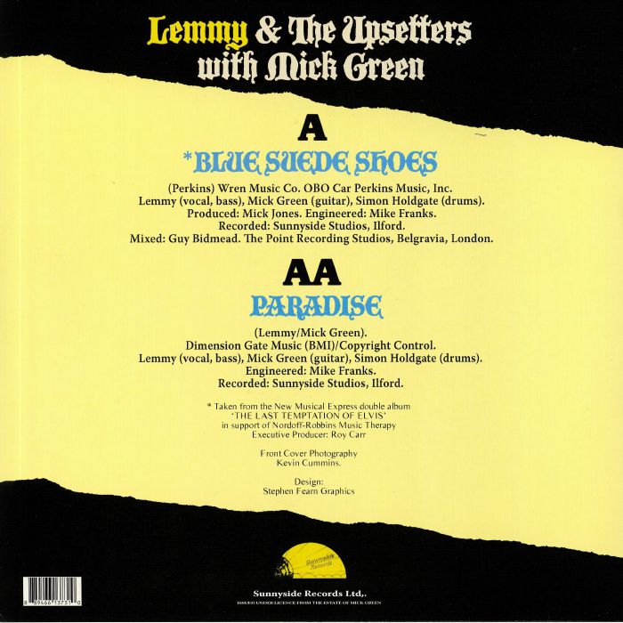 lemmy/the upsetters/mick green - blue suede shoes