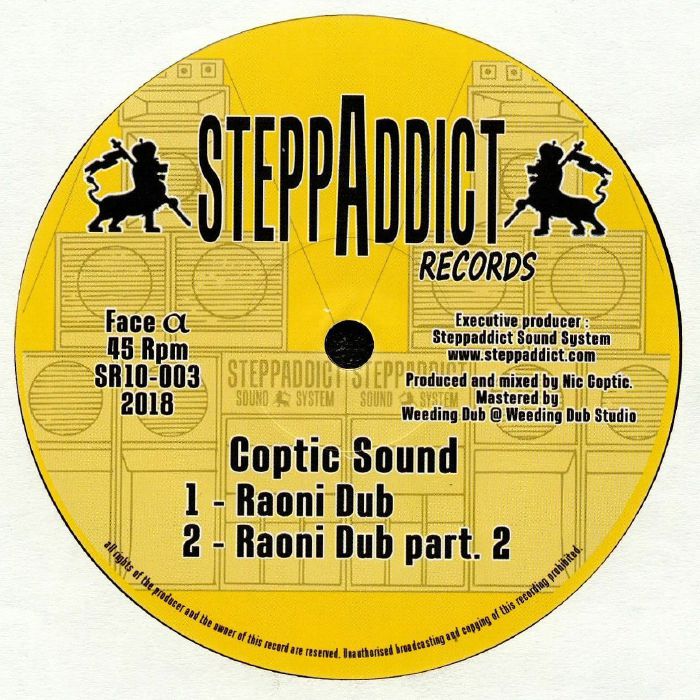 COPTIC SOUND/WISE ROCKERS - Raoni Dub