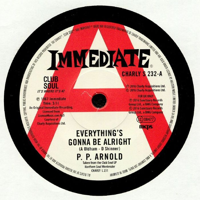 PP ARNOLD - Everything's Gonna Be Alright (reissue)