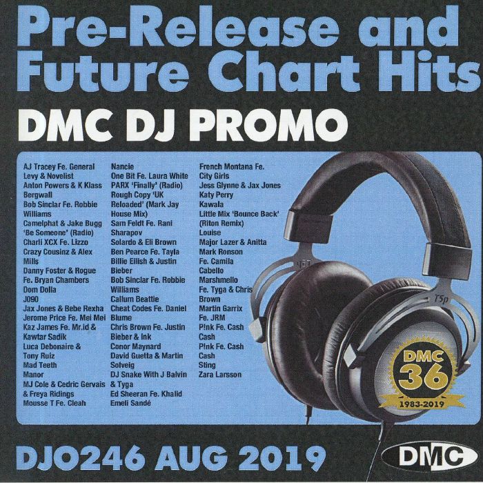 VARIOUS - DMC DJ Promo August 2019: Pre Release & Future Chart Hits (Strictly DJ Only)