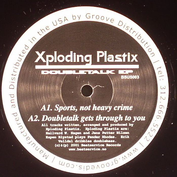 XPLODING PLASTIX - Doubletalk EP
