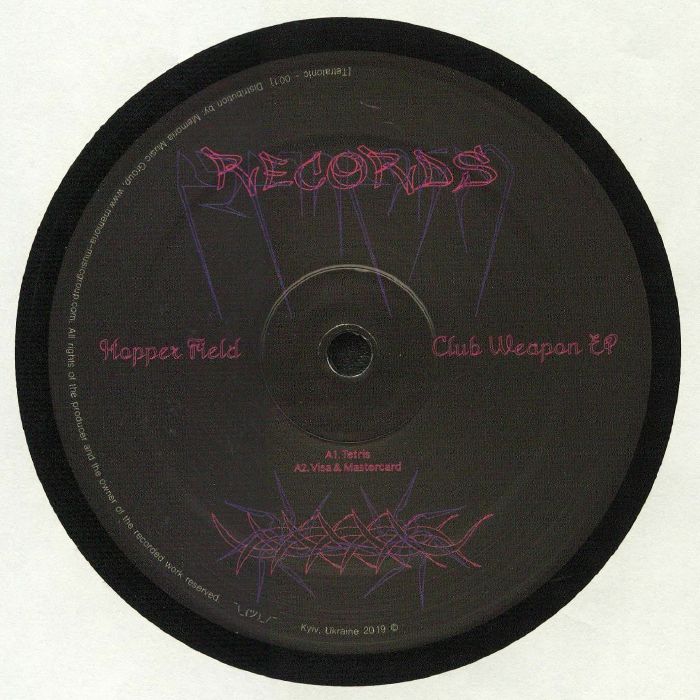 HOPPER FIELD - Club Weapon EP