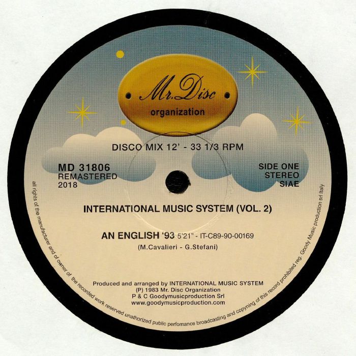 INTERNATIONAL MUSIC SYSTEM - Volume 2 (reissue)