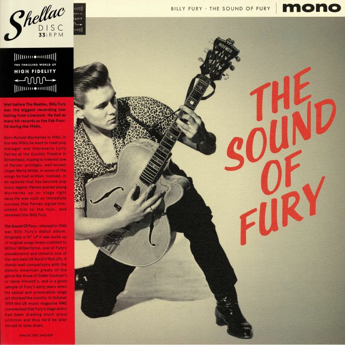 BILLY FURY - The Sound Of Fury (reissue) (mono)