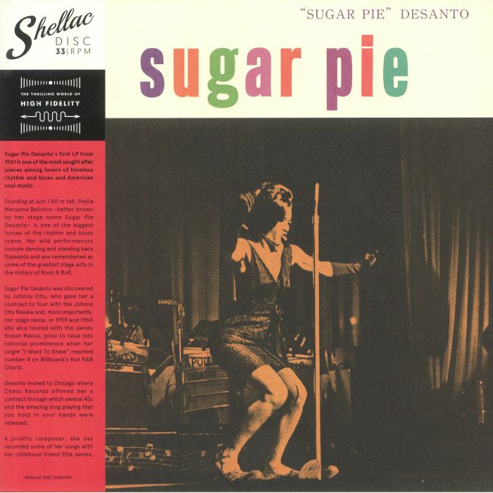 SUGAR PIE DESANTO - Sugar Pie (reissue)