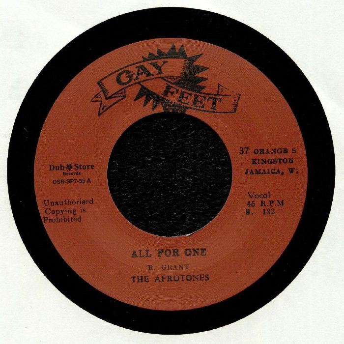AFROTONES, The/THE VALENTINES - All For One