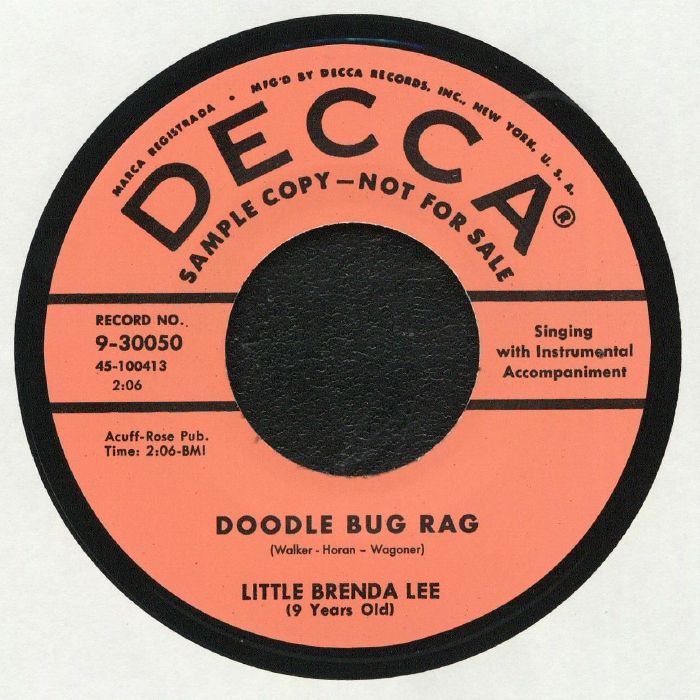 BRENDA LEE - Doodle Bug Rag (reissue)