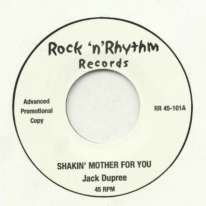 DUPREE, Jack - Shakin' Mother For You (reissue)