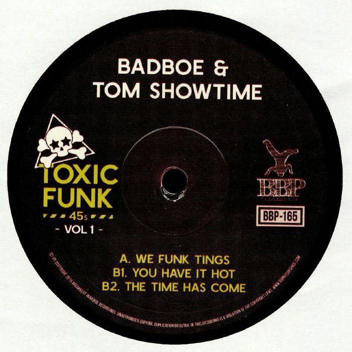 BADBOE/TOM SHOWTIME - Toxic Funk Vol 1