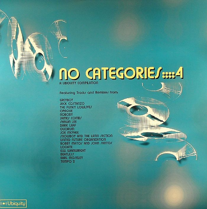 VARIOUS - No Categories 4: A Ubiquity Compilation 