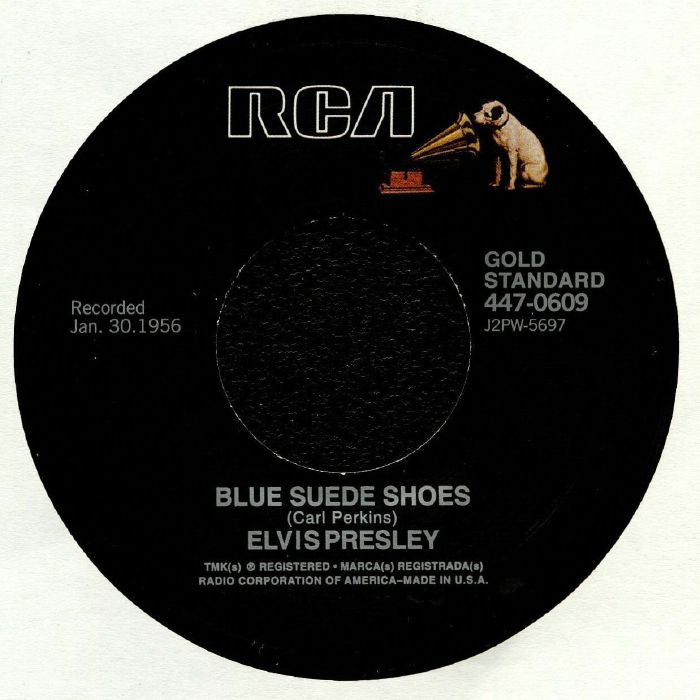 PRESLEY. Elvis - Blue Suede Shoes (reissue)